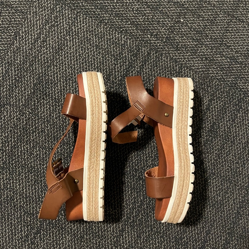 Platform sandals - size 7.5